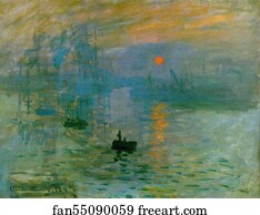 Sunrise Art Print - Impression, Sunrise