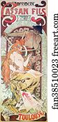 Fils Art Print - Imprimerie Cassan Fils