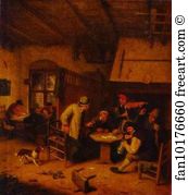 In The Tavern Art Print - In A Tavern