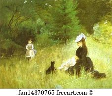 Petit Art Print - In The Grass