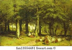 In The Grove Art Print - In The Grove
