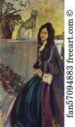 1903 Oil On Canvas The Art Museum Of Belarus Art Print - In The Park