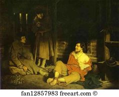Vasily Perov Art Print - Incorrigible One