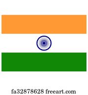 juni færge Tutor Free art print of Flag of India. Indian Flag | FreeArt | fa394018
