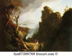 Pennsylvania Art Print - Indian Sacrifice