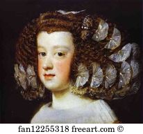 1651 Art Print - Infanta Maria Teresa
