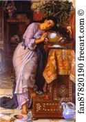 Basil Art Print - Isabella And The Pot Of Basil