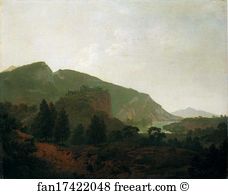 Italian Landscape Art Print - Italian Landscape