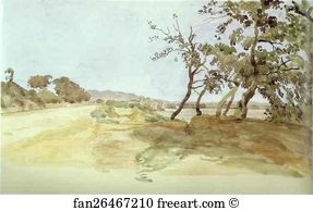 1840s Art Print - Italian Landscape