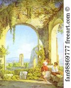 Alexander Art Print - Italian Ruins