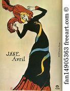 56 Art Print - Jane Avril