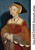 Queen Art Print - Jane Seymour, Queen Of England