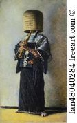 Vasily Vereshchagin Art Print - Japanese Beggar