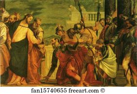 1570 Art Print - Jesus And The Centurion