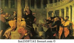 430 Art Print - Jesus Disputing With The Elders