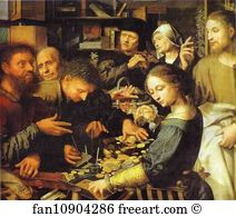 Matthew Art Print - Jesus Summons Matthew To Leave The Tax Office