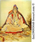 Jewish Art Print - Jewish Bride
