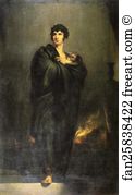 Hearing Art Print - John Philip Kemble As Coriolanus At The Hearth Of Tullus Aufidius