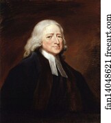 Oil On Canvas National Portrait Gallery Art Print - John Wesley