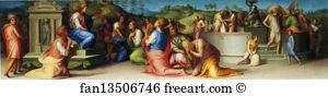 1515 1516 Art Print - Joseph Revealing Himself To His Brothers