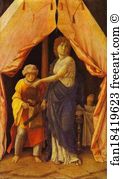 1495 Oil On Panel National Gallery Art Print - Judith And Holofernes