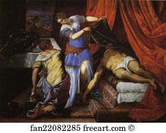 251 Art Print - Judith And Holofernes