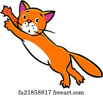 Free art print of Cat Jumping Animation Sequence. Cat Jumping Animation