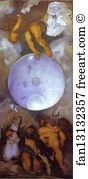 Neptune Art Print - Jupiter, Neptune And Pluto