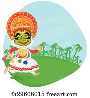 free art print of kathakali dancer illustration of colorful kathakali dancer face on grungy background for happy onam freeart fa29537297 free art print of kathakali dancer
