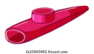 Free Kazoo Cartoon Illustration Art Prints and Artworks | FreeArt