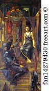 The Beggar Art Print - King Cophetua And The Beggar Maid