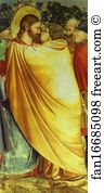 Judas Art Print - Kiss Of Judas. Detail