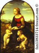 Belles Art Print - La Belle Jardiniere