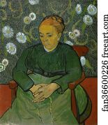 Roulin Art Print - La Berceuse (Portrait Of Madame Roulin)