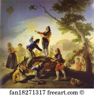 269 Art Print - La Cometa (The Kite)