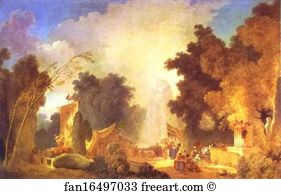 Fêtes De Paris Art Print - La Fete A Saint-Cloud
