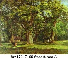 Camille Pissarro Art Print - La Foret