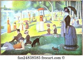 205 Art Print - La Grande Jatte
