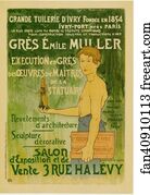 Alexandre Art Print - La "grande Tuilerie D'ivry" (Usine Émile Muller).