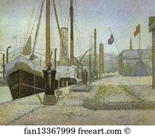 Maria Art Print - La Maria, Honfleur