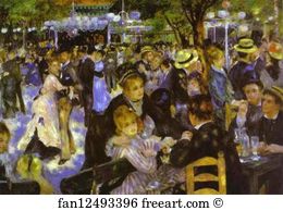 Moulin Art Print - La Moulin De La Galette