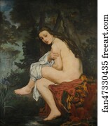 Surprise Art Print - La Nymphe Surprise