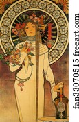 La Trappistine Art Print - La Trappistine