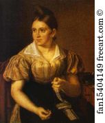 1830 Art Print - Lace Making