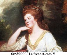 Beauchamp Art Print - Lady Beauchamp-Proctor. Detail