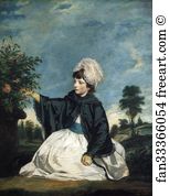 1778 Oil On Canvas The National Gallery Of Art Art Print - Lady Caroline Howard