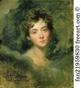 Lamb Art Print - Lady Caroline Lamb (1785-1828)