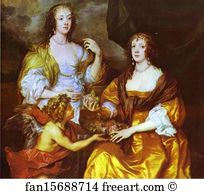 Dorothy Art Print - Lady Elizabeth Thimbleby And Dorothy, Viscountess Andover