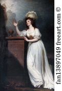 Godfrey Art Print - Lady Godfrey Webster