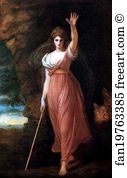 Circe Art Print - Lady Hamilton As Circe